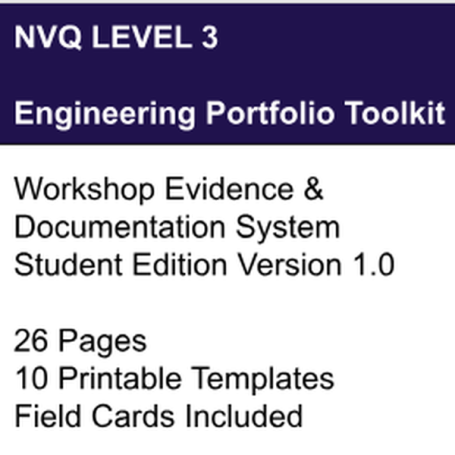 Engineering Portfolio Toolkit
